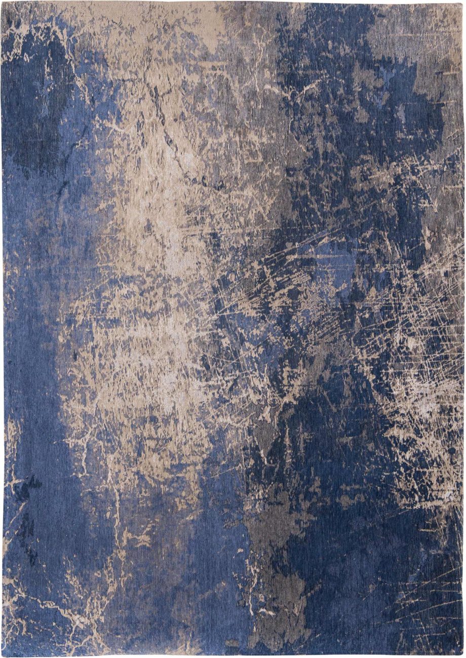 tapijt Louis De Poortere CA 8629 Mad Men Cracks Abyss Blue