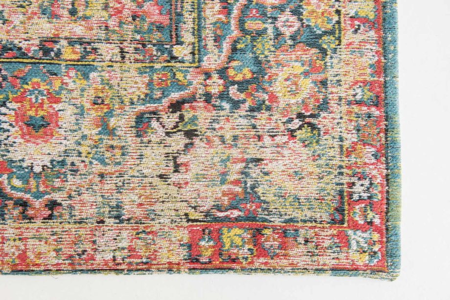 tapijt Louis De Poortere CA 8712 Antiquarian Antique Bakthiari Janissary Multi corner