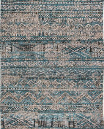 Louis De Poortere tapijt CA 9110 Antiquarian Kilim Zemmuri Blue