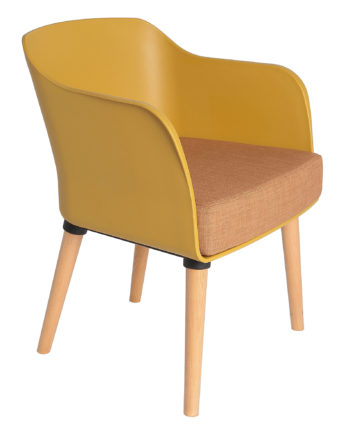 fauteuil Casandra Victoria 077 yellow 1