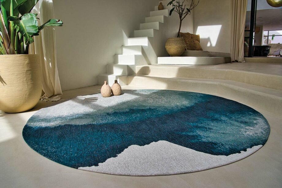 Louis De Poortere tapijt Meditation Lagoon 9332 Inkjet interior 2