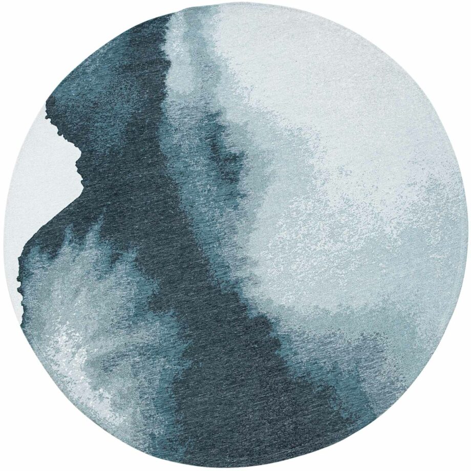 Louis De Poortere tapijt Meditation Lagoon 9332 Inkjet round