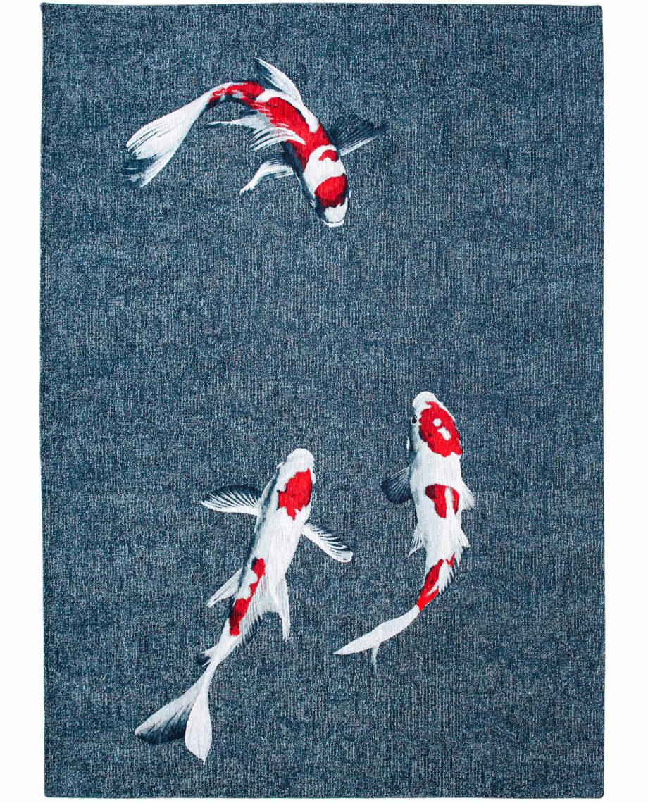 Louis De Poortere tapijt Pop 9390 Japanese Pond