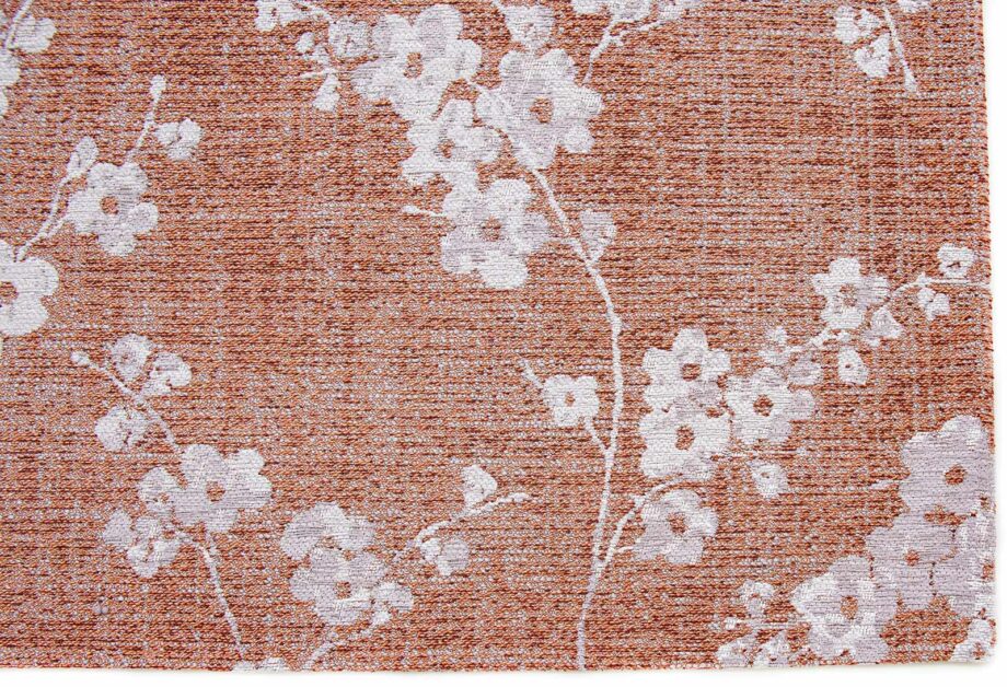Louis De Poortere tapijt Sakura 9371 Copper Pink corner