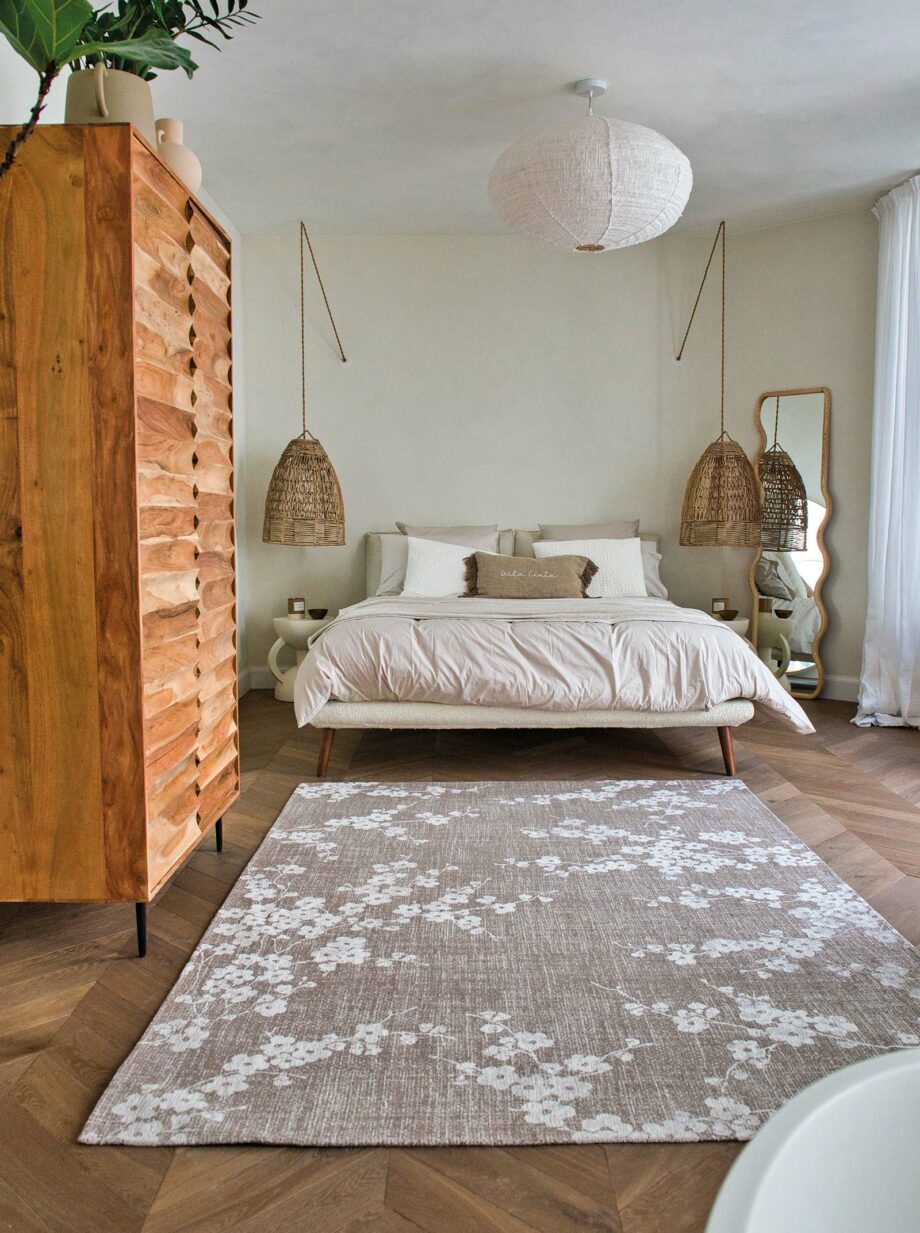 Louis De Poortere tapijt Sakura 9373 Morning Mist interior 1