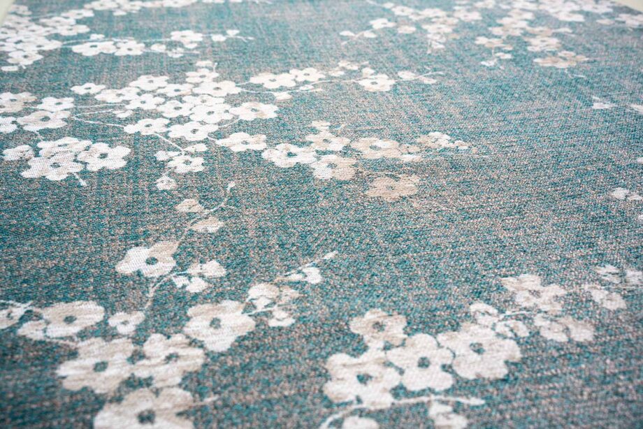 Louis De Poortere tapijt Sakura 9850 Sakura Lake Blue zoom