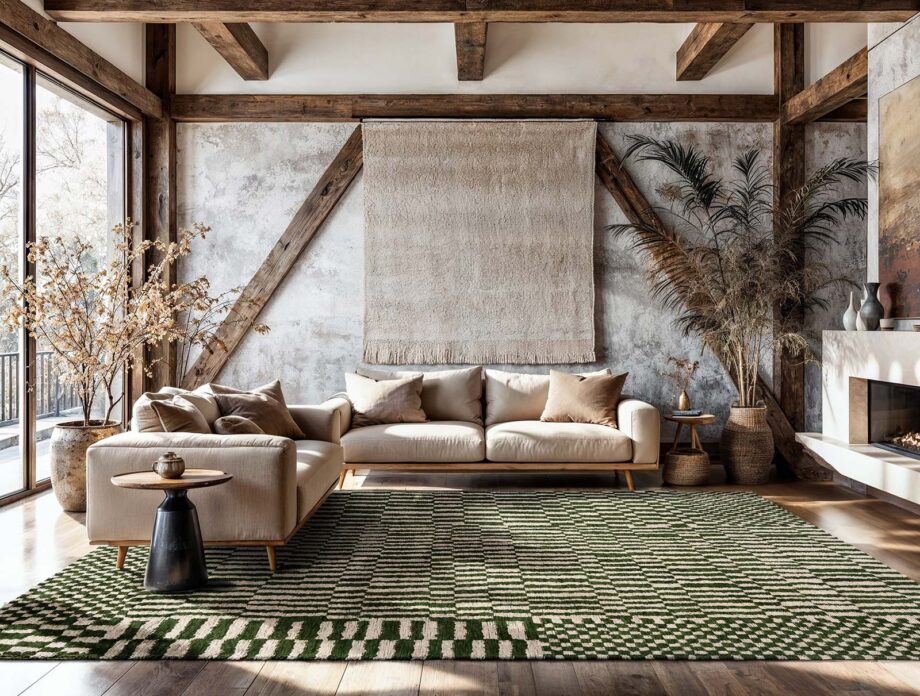 Louis De Poortere tapijt Structures Berber 9650 Berber Oasis