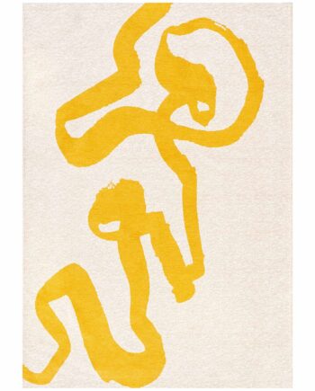 Louis De Poortere tapijt Craft 2084 Ribbon Pure Yellow